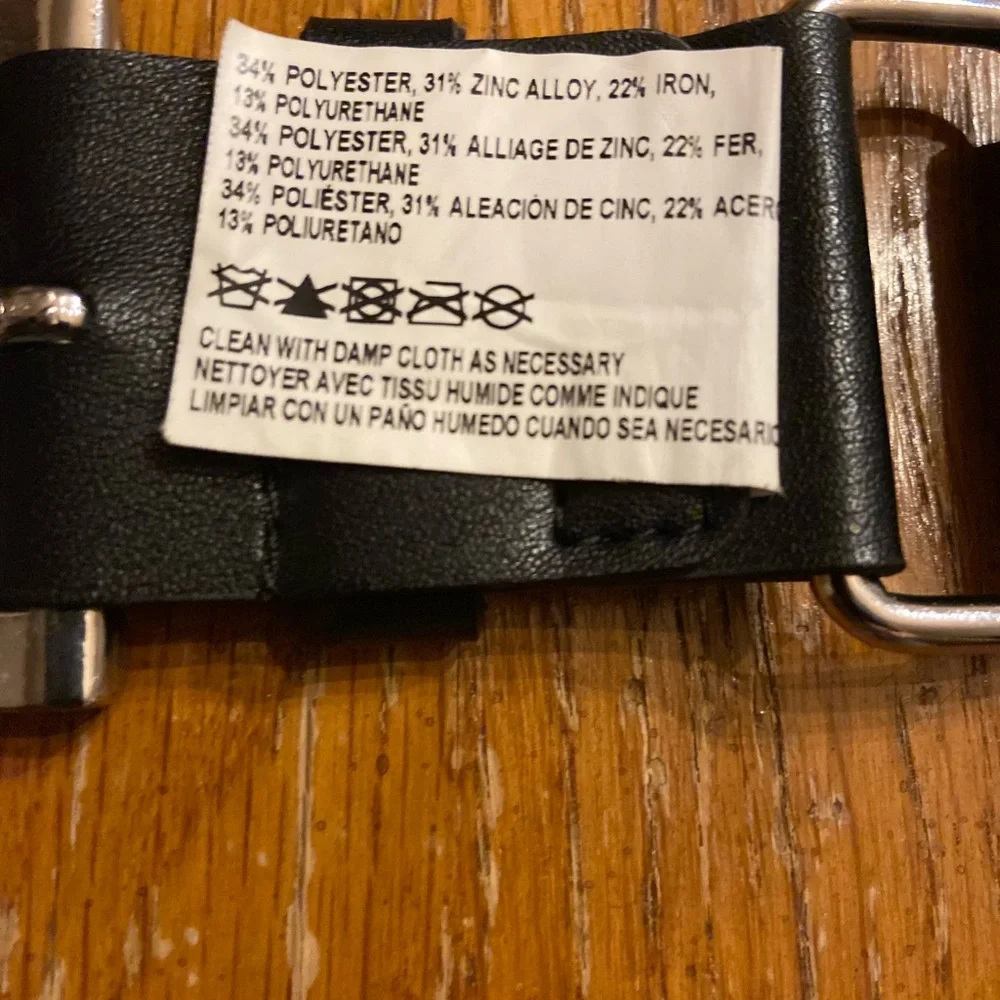 Nike black belt